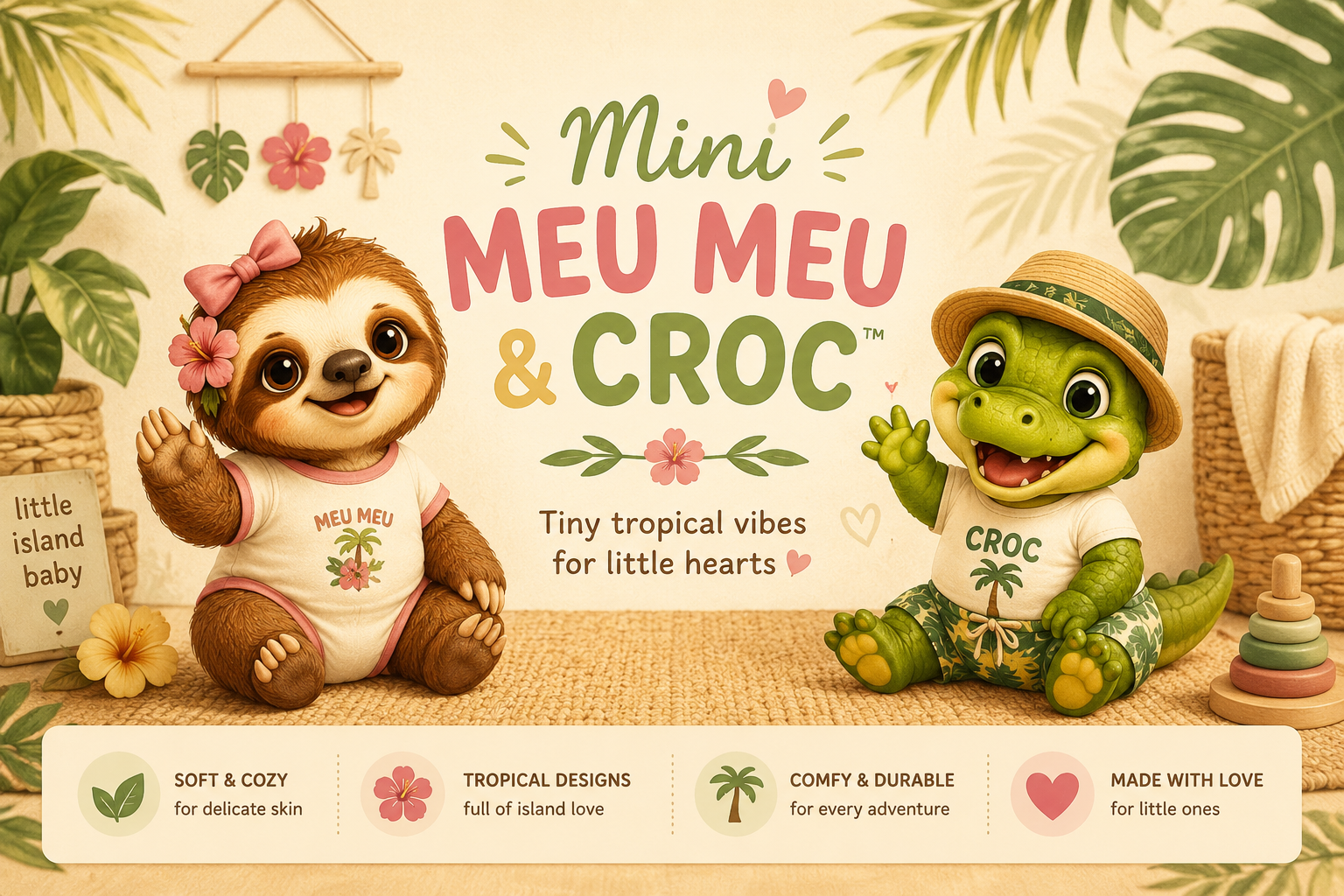 Mini Meu Meu & Croc