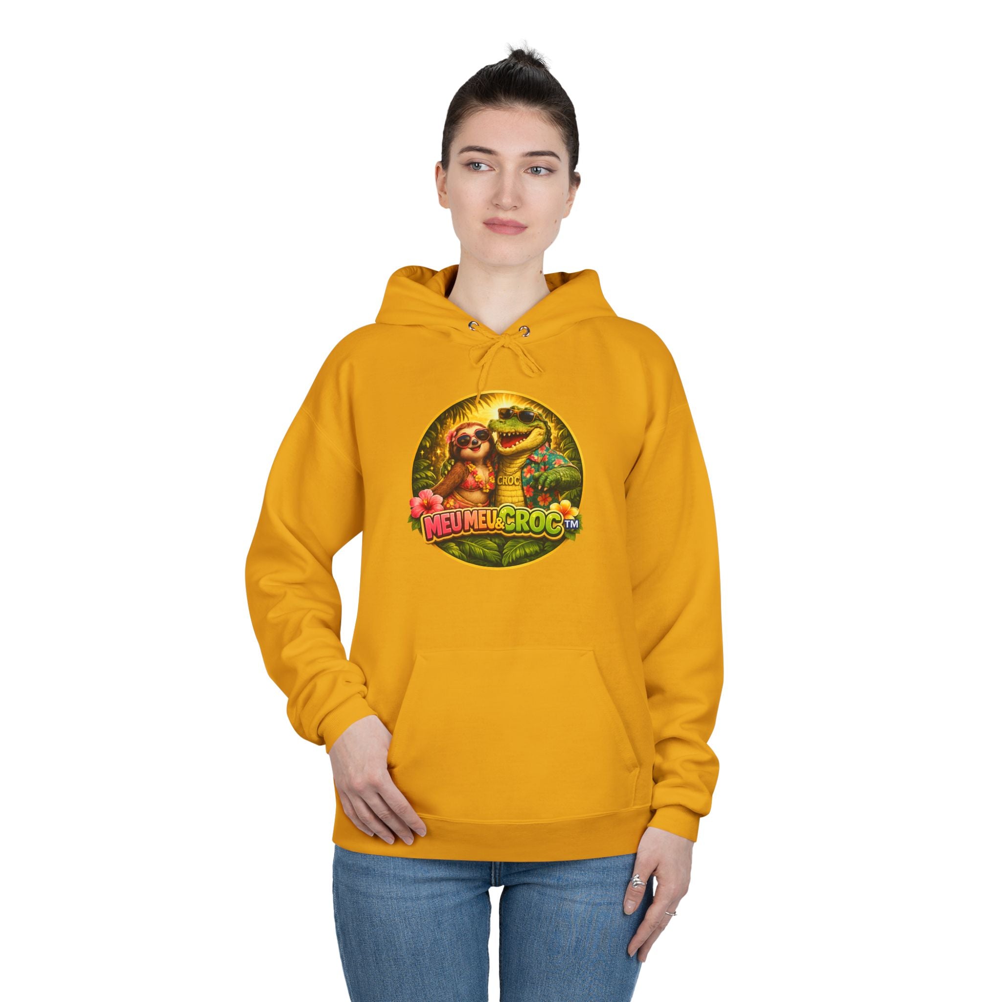 Hoodie - Retro Grogu Star Wars Vintage Logo Pullover