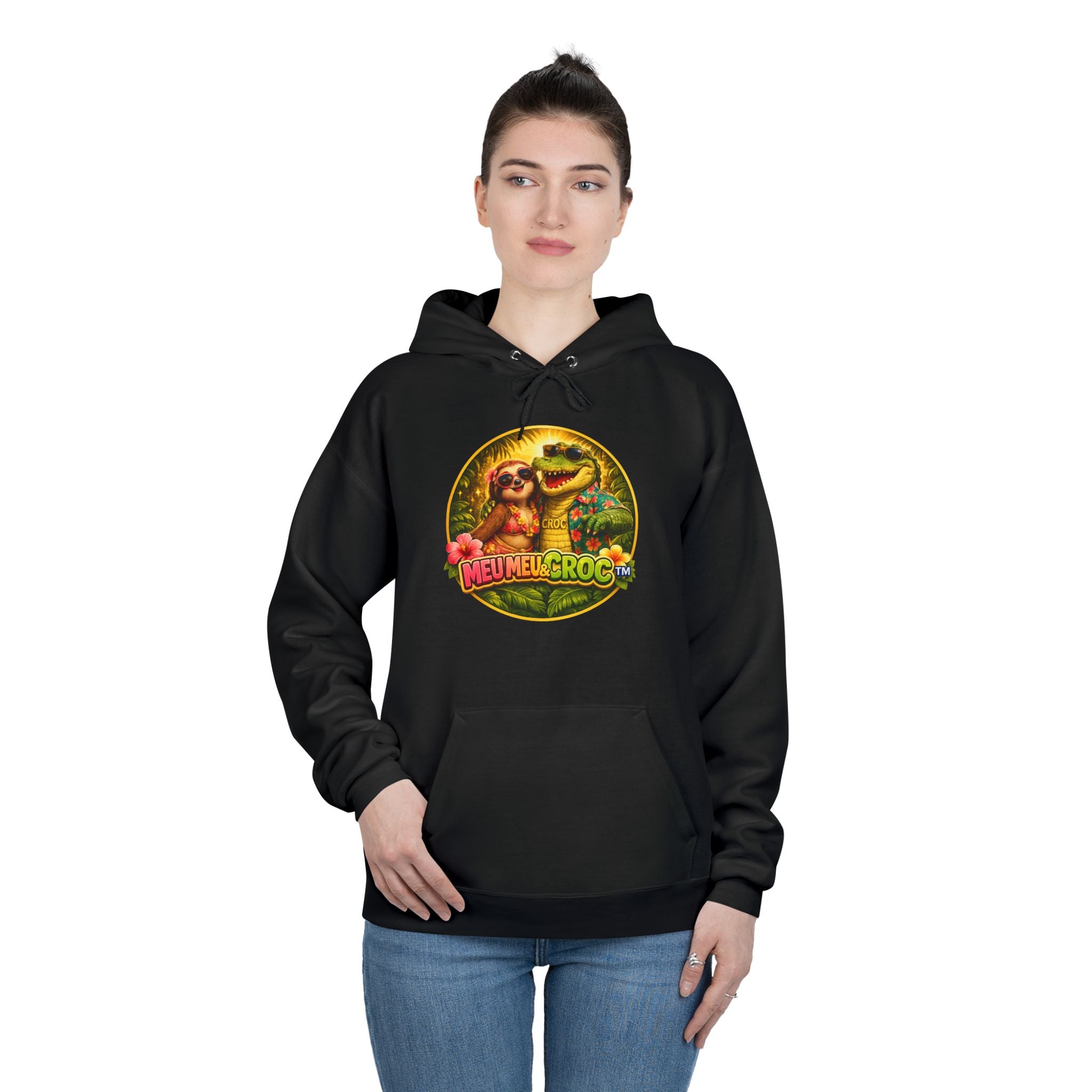 Hoodie - Retro Grogu Star Wars Vintage Logo Pullover