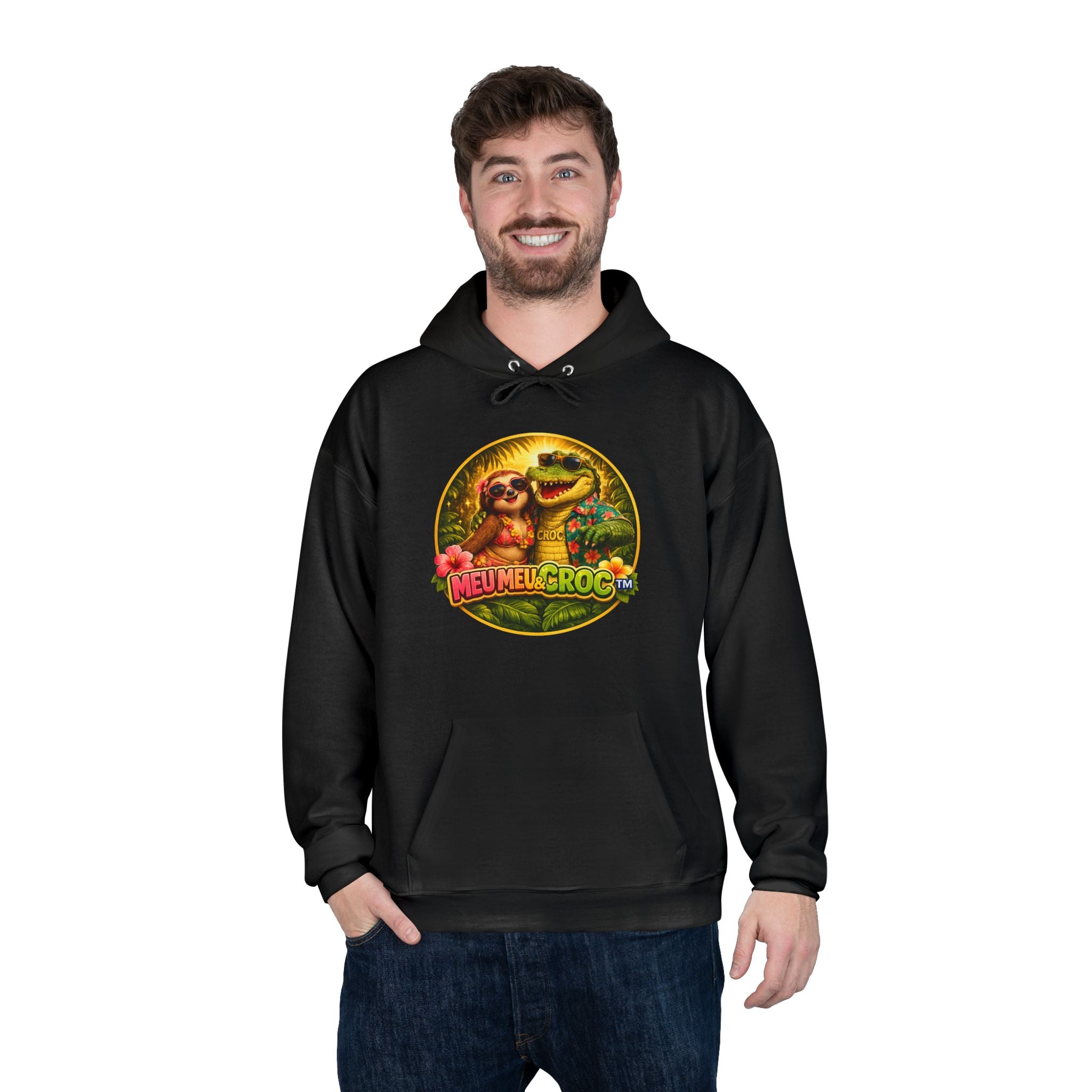 Hoodie - Retro Grogu Star Wars Vintage Logo Pullover