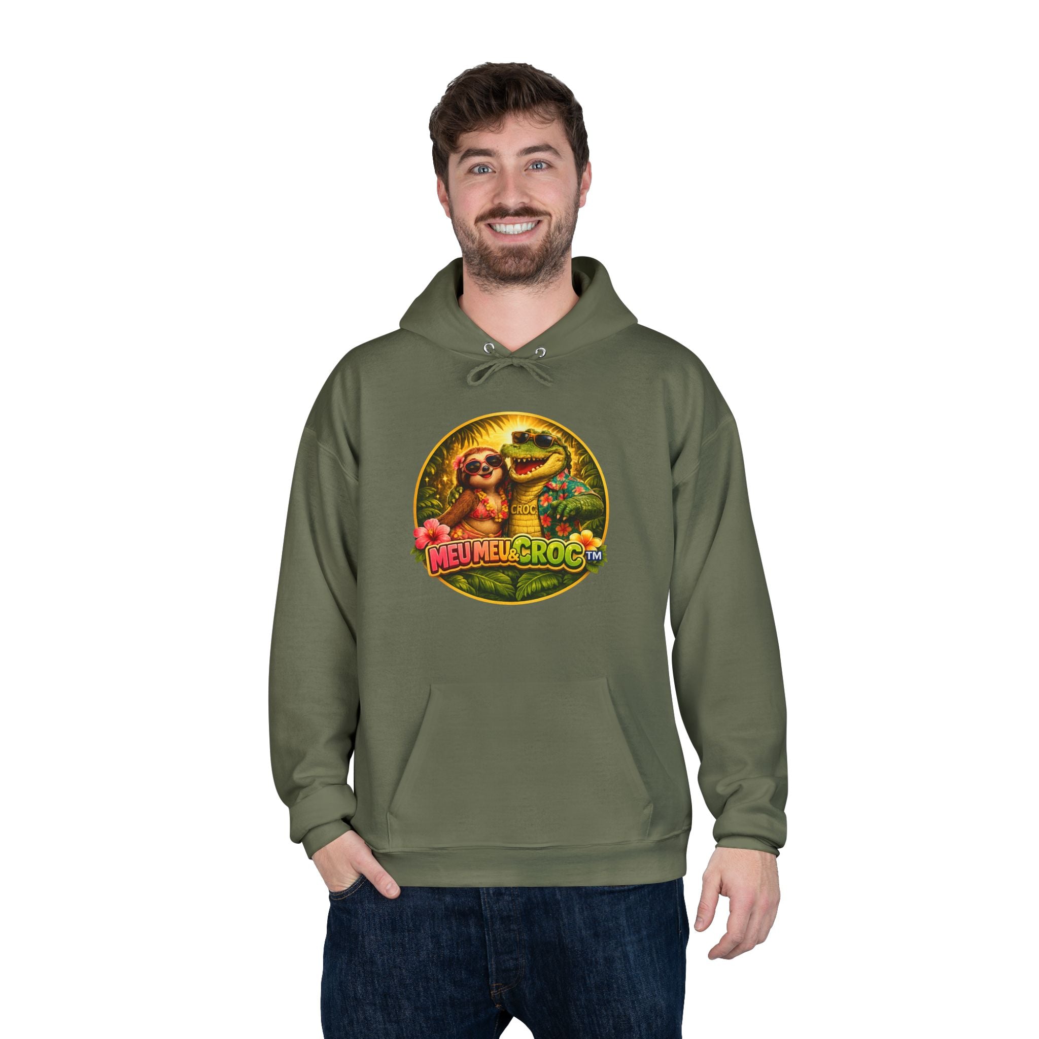 Hoodie - Retro Grogu Star Wars Vintage Logo Pullover