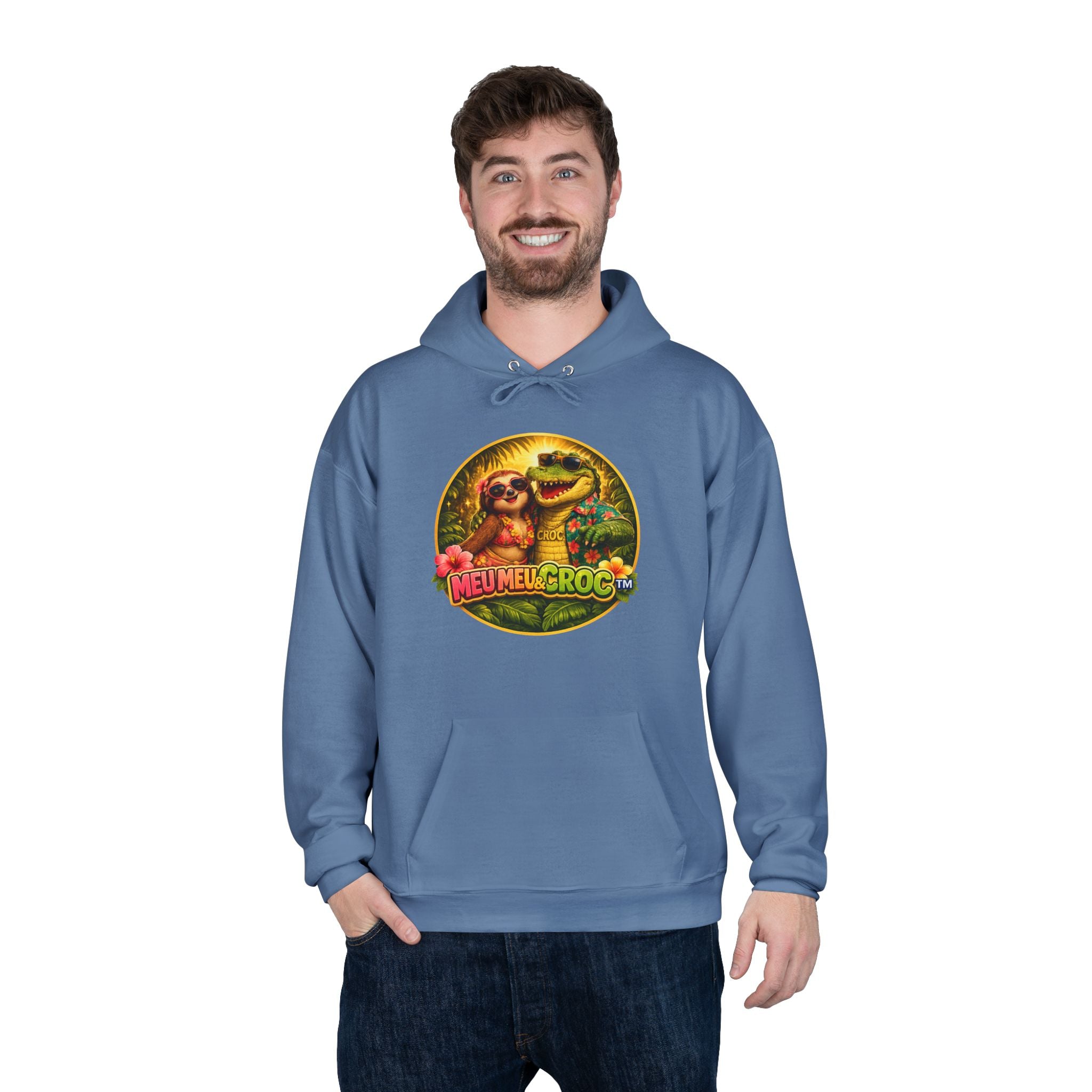 Hoodie - Retro Grogu Star Wars Vintage Logo Pullover
